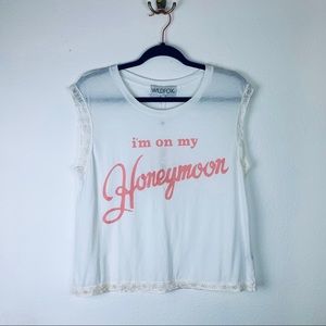 Wildfox Couture Honeymoon Tank- Size Small- NWT